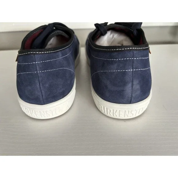 BirkenstockArran Navy Blue Canvas Lace Up Sneakers45 Eu/ 12 US Men’s Narrow